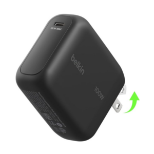 Belkin MacBook Charger, 100W Compact GaN USB C Charger Block, Fast Charging