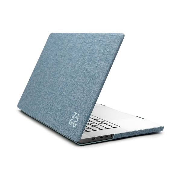ZAGG MacBook Pro 14" Case – Navy Blue, Fabric Finish, Scratch-Resistant - Image 3
