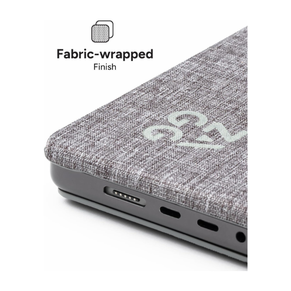 ZAGG MacBook Pro 14" Case – Navy Blue, Fabric Finish, Scratch-Resistant - Image 2