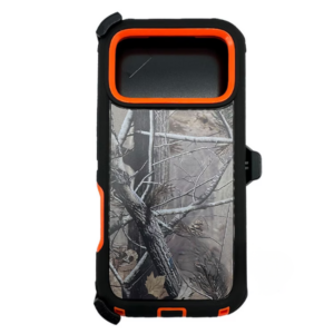 iPhone 17 Pro Max hybrid design case clip heavy duty holster cover - Orange Tree