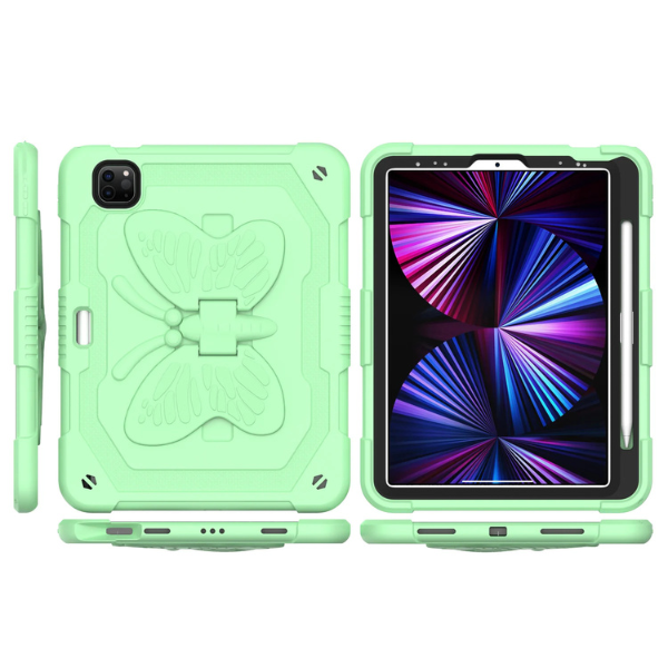 iPad A16 / iPad 10th Gen 10.9" Tough Hybrid Case – Light Green